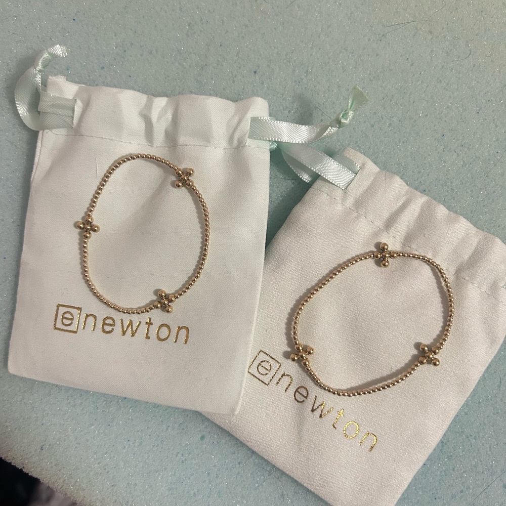 ENewton Gold Beaded Bracelet